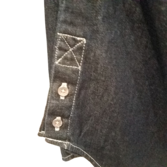 Calvin Klein Jeans Denim One Shoulder Sleeveless - Picture 3 of 8